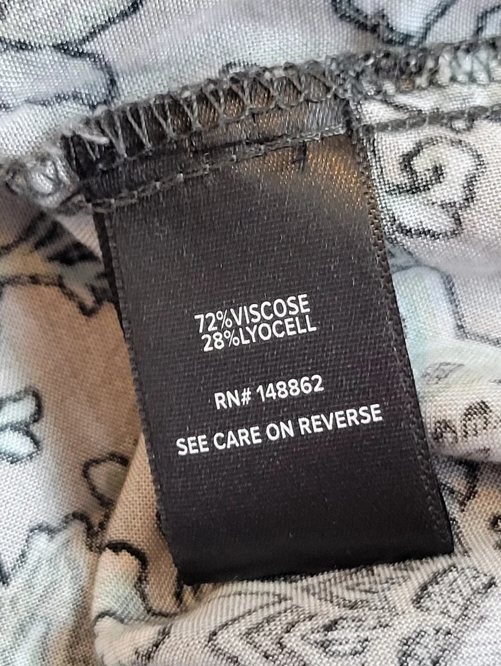 Torrid Gray Tea Length Challis Front Tiered A-line Dress Plus Size 2 2x - Picture 8 of 10